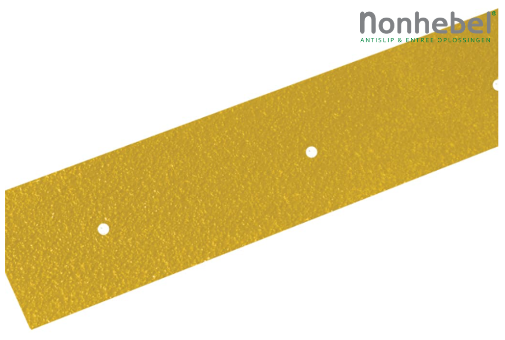 Nonhebel vlonderstrips basic 50mm en 90 mm breed, Geel