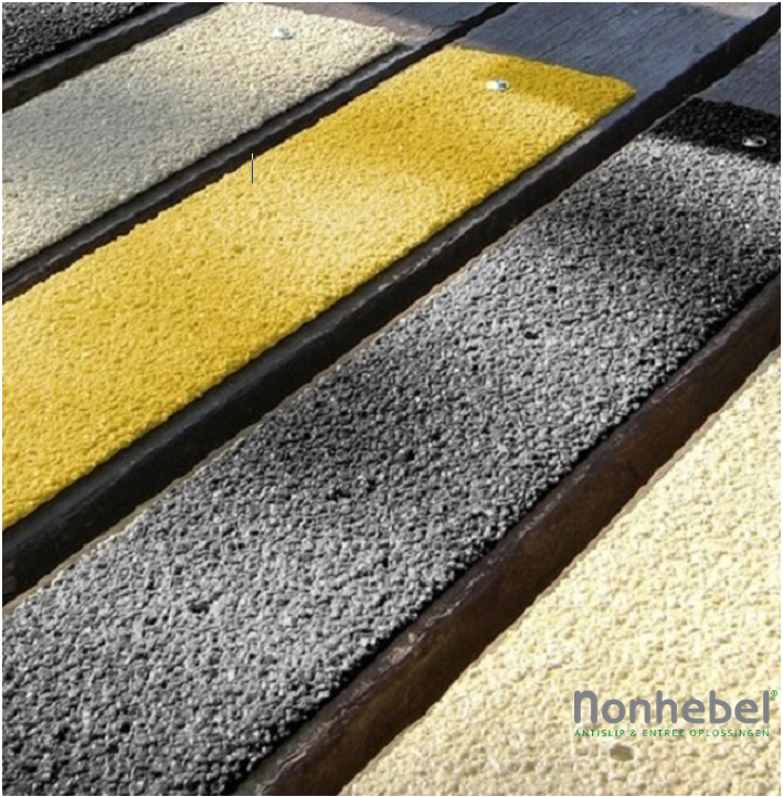 Nonhebel Vlonderstrips, grove uitvoering, diverse kleuren en afmetingen