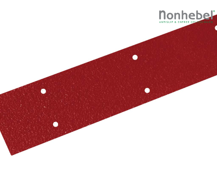 Nonhebel vlonderstrips basic 50mm en 90 mm breed, Rood