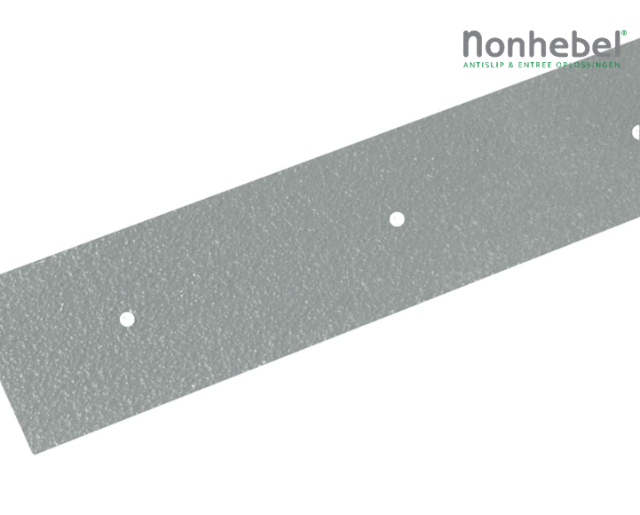 Nonhebel vlonderstrips basic 50mm en 90 mm breed, Lichtgrijs