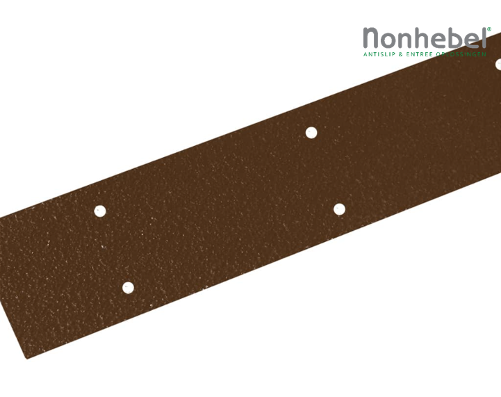 Nonhebel vlonderstrips basic 50mm en 90 mm breed, Licht bruin