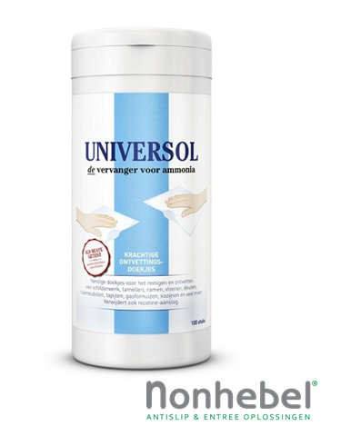 Universol ammonia vrije ontvetter doekjes 100 st.