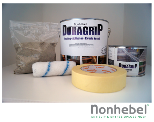 DuraGrip ® antislip coating complete set 2.5 liter op RAL kleur