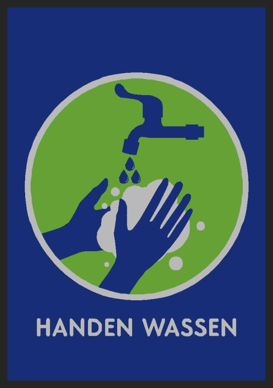 Handen wassen entreemat, diverse afmetingen - Nonhebel