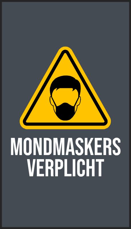 Mondmaskers verplicht - Nonhebel  nr.2