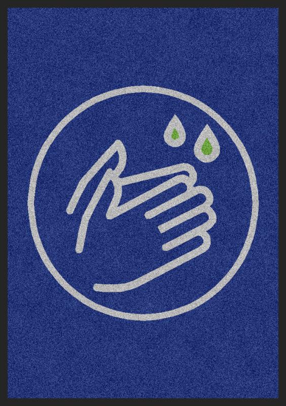 Handen wassen logo entreemat, diverse afmetingen - Nonhebel