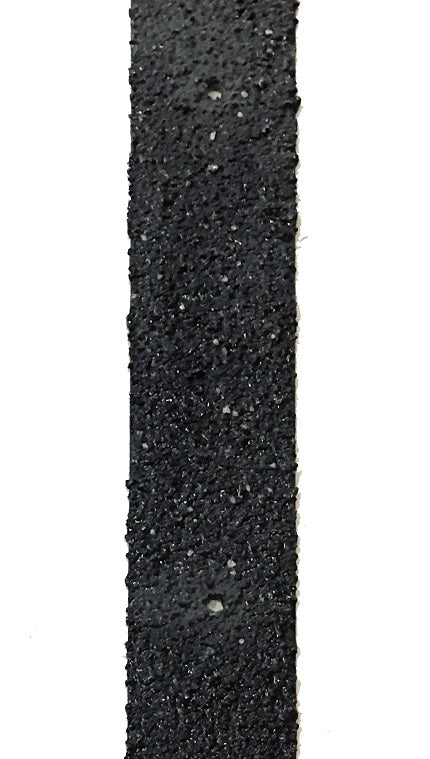 detail zwarte grove vlonderstrip 50 mm breed, Nonhebel